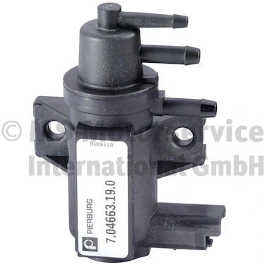 Pressure converter, turbocharger