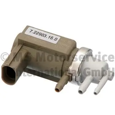 Pressure converter, turbocharger