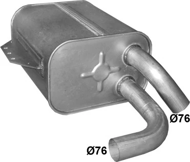 Rear Muffler