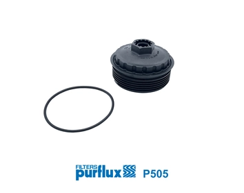 Cap, oil filter housing