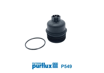 Cap, oil filter housing