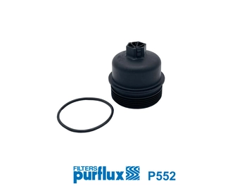 Cap, oil filter housing