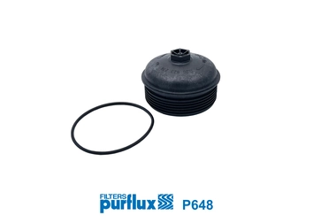 Cap, oil filter housing