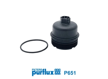 Cap, oil filter housing