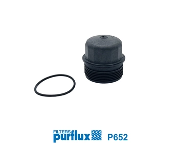 Cap, oil filter housing