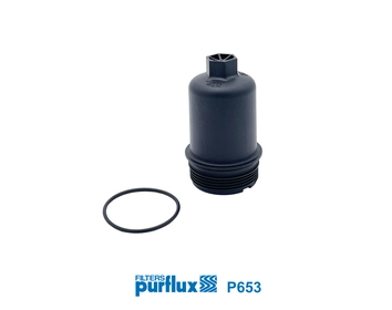 Cap, oil filter housing