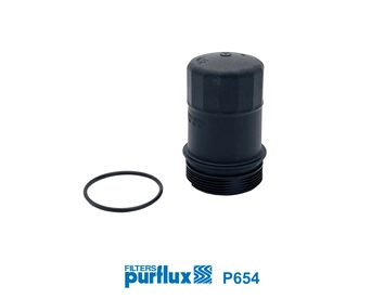 Cap, oil filter housing
