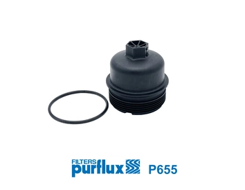 Cap, oil filter housing
