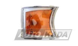 Turn signal lamp SCANIA P/R/T SILVER/gray frame