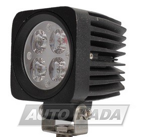 LED Working lamp 12W 900LM 66x66x65mm Flood/ Diffused beam 4 LEDs