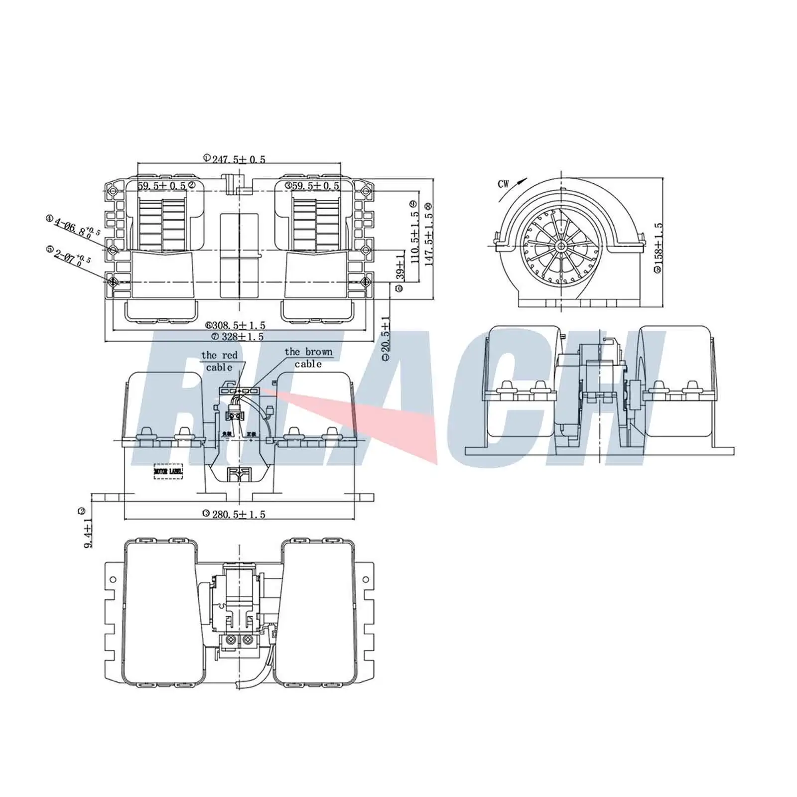 Interior Blower