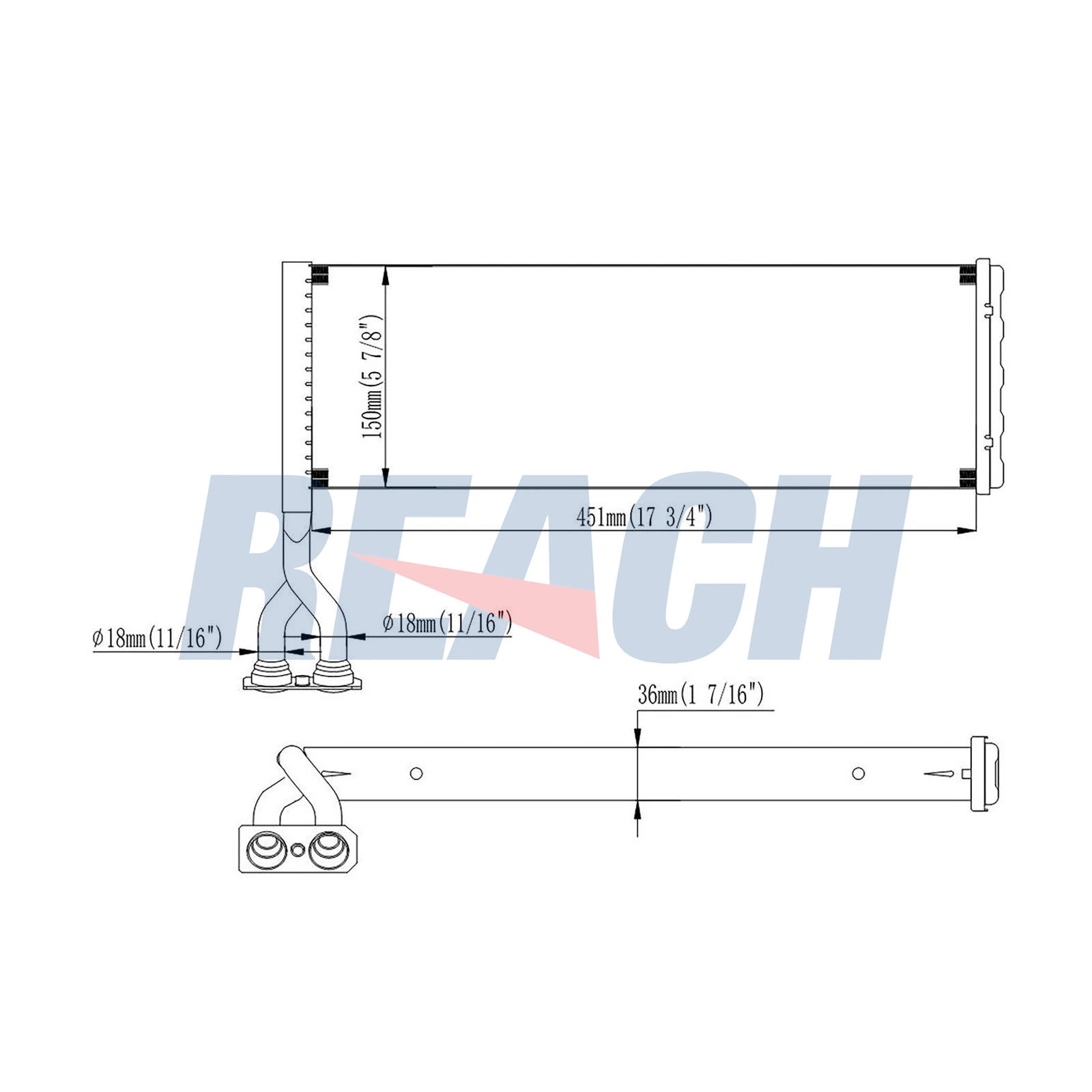 Heat Exchanger, interior heating