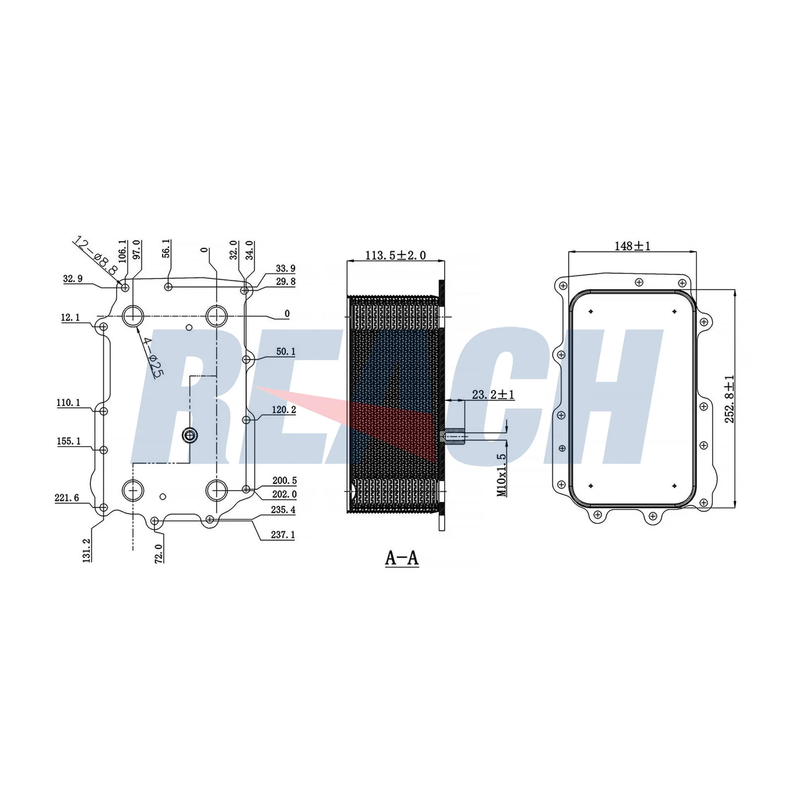 Oil Cooler, engine oil