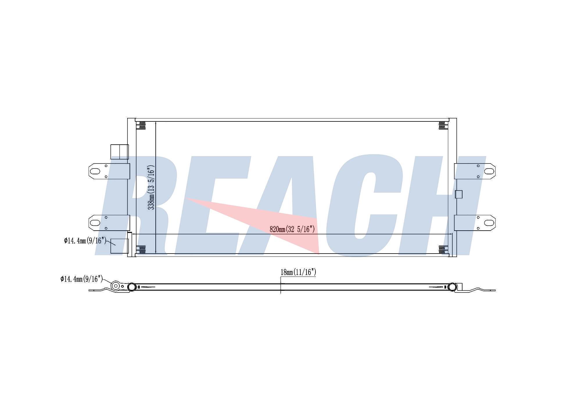 Condenser, air conditioning