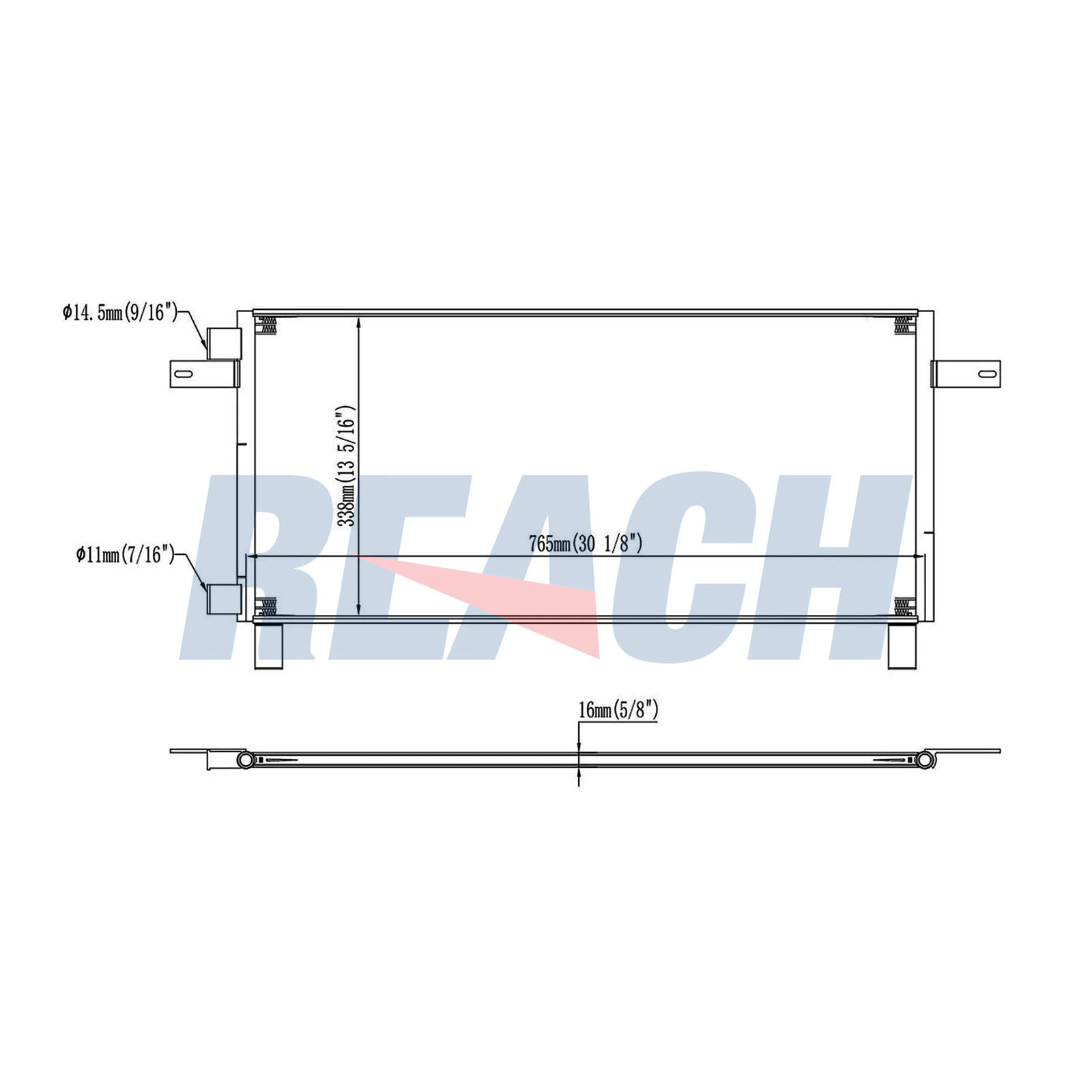 Condenser, air conditioning
