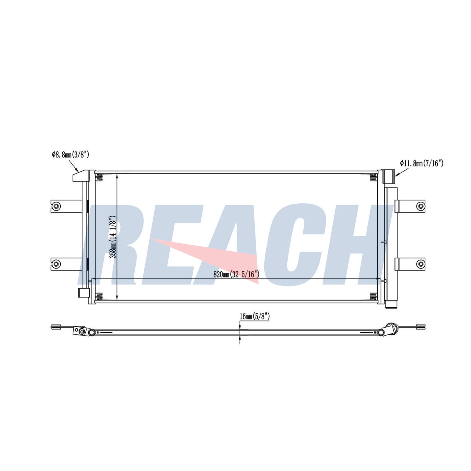 Condenser, air conditioning