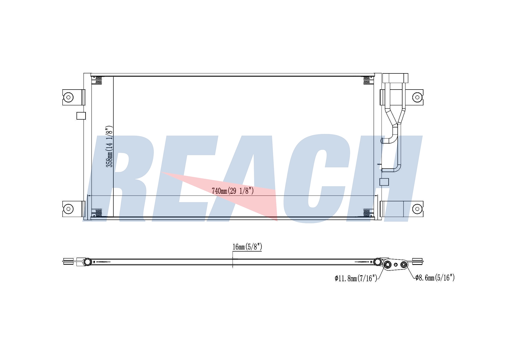 Condenser, air conditioning