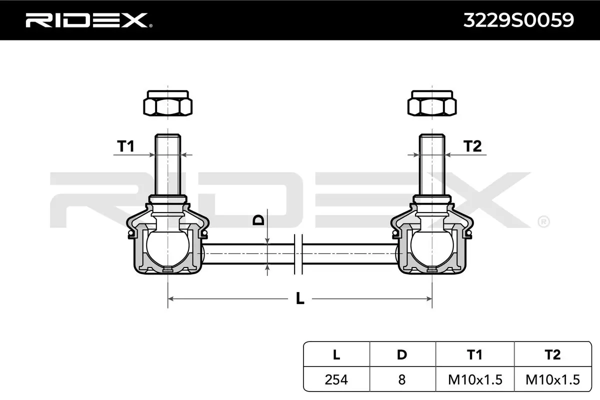 Link/Coupling Rod, stabiliser bar