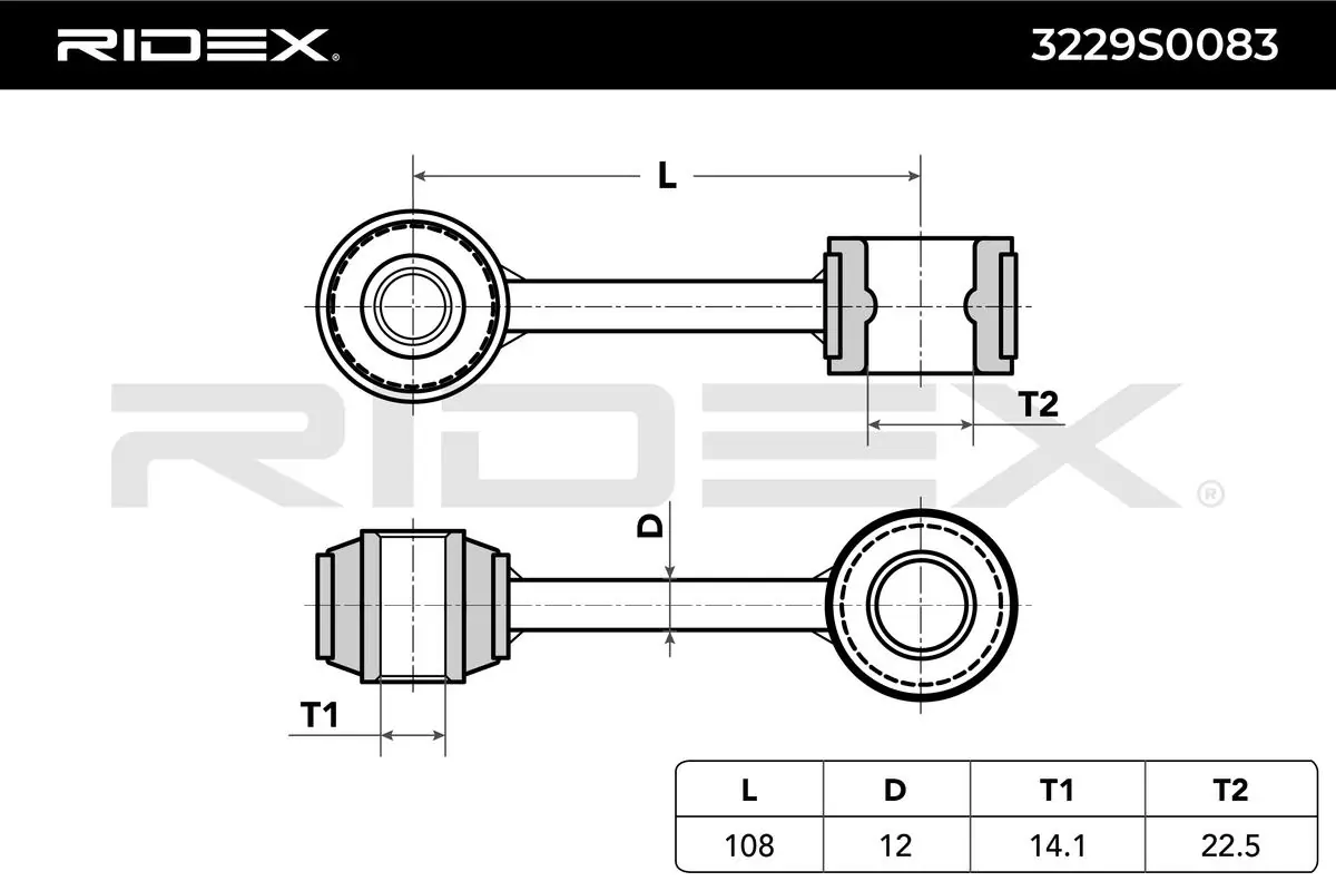 Link/Coupling Rod, stabiliser bar