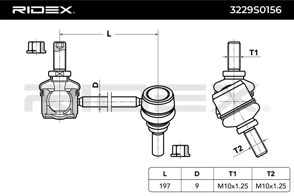 Link/Coupling Rod, stabiliser bar