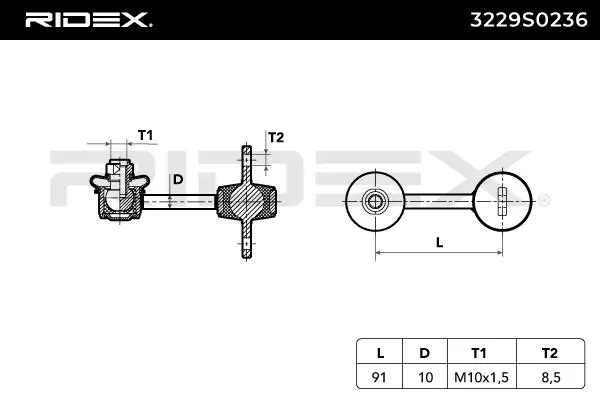 Link/Coupling Rod, stabiliser bar