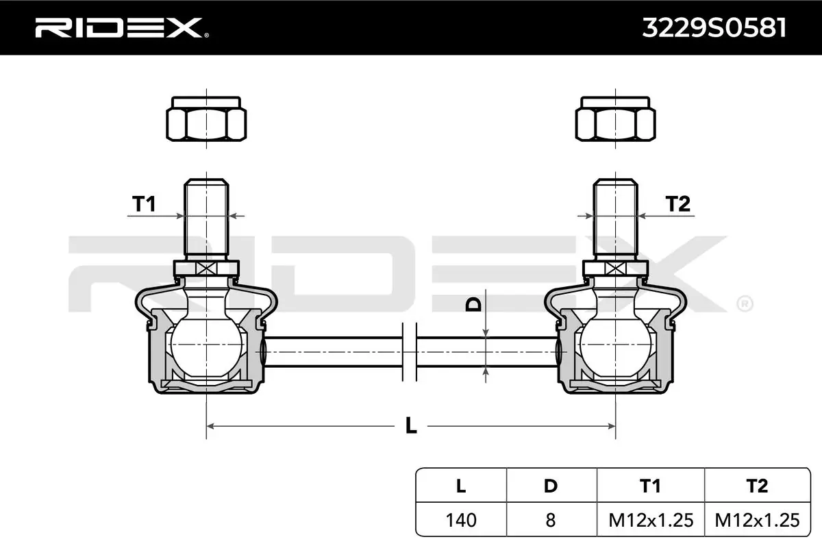 Link/Coupling Rod, stabiliser bar