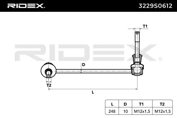 Link/Coupling Rod, stabiliser bar
