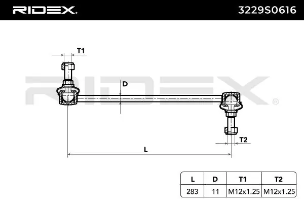 Link/Coupling Rod, stabiliser bar