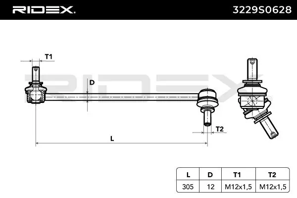 Link/Coupling Rod, stabiliser bar