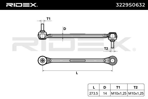 Link/Coupling Rod, stabiliser bar