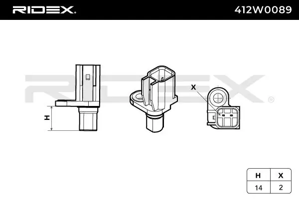Sensor, wheel speed