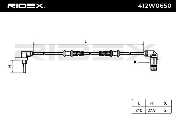 Sensor, wheel speed
