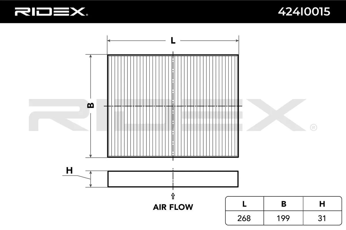 Filter, cabin air