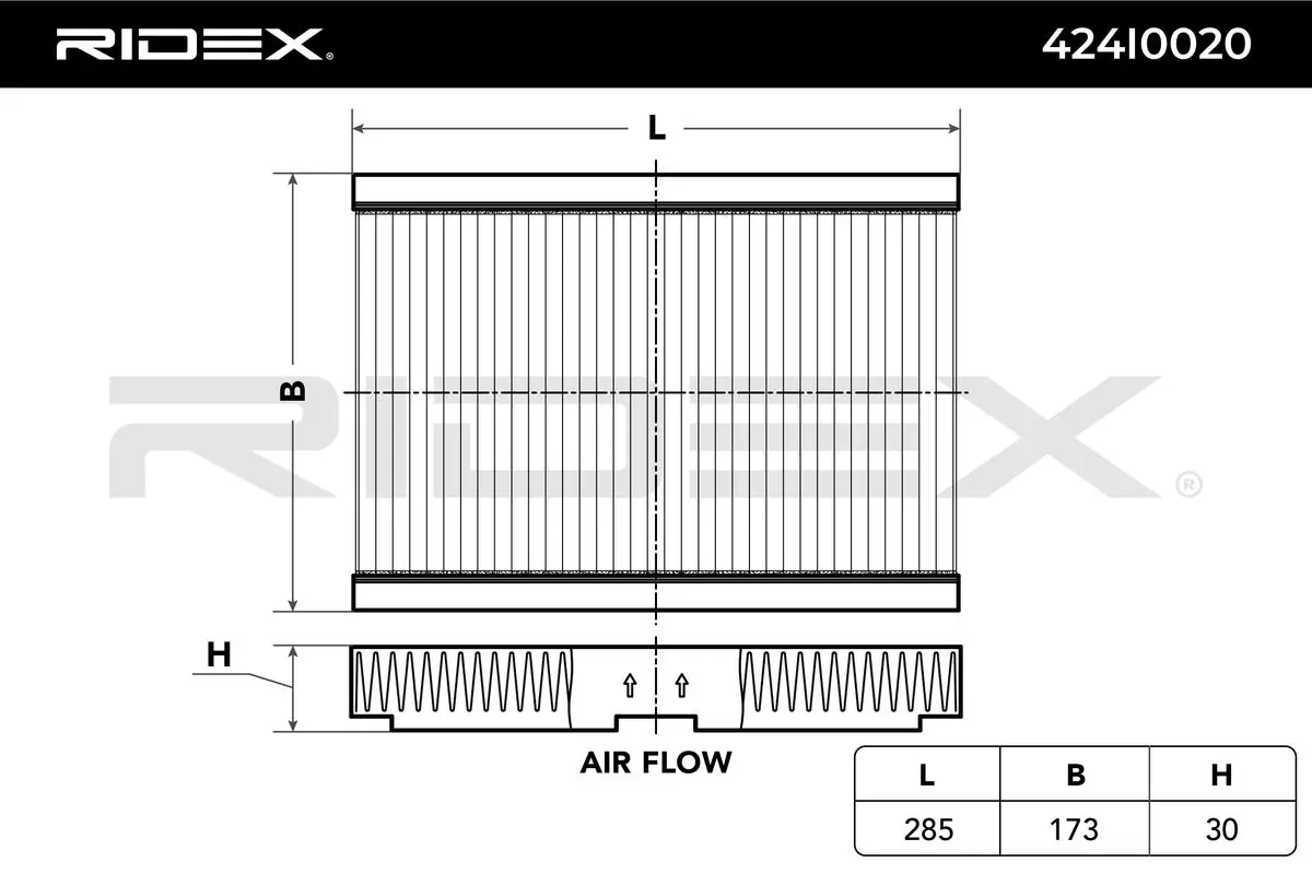 Filter, cabin air