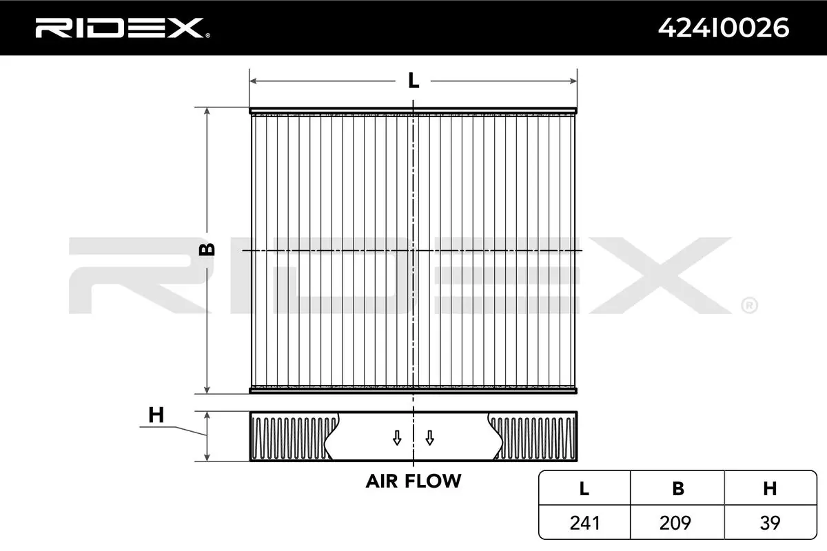 Filter, cabin air