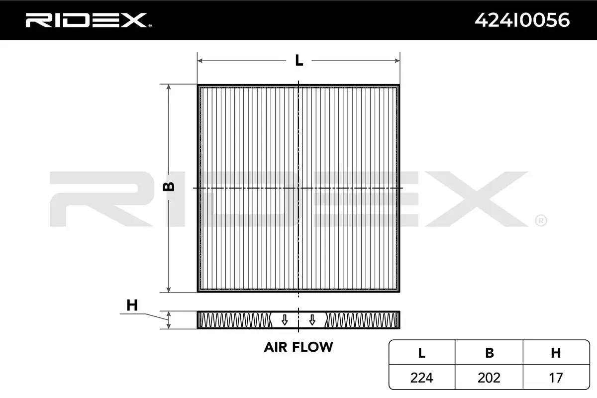Filter, cabin air