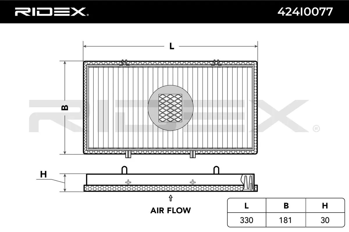 Filter, cabin air