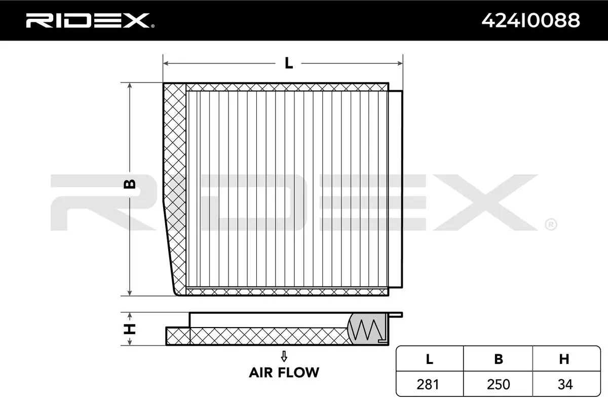 Filter, cabin air