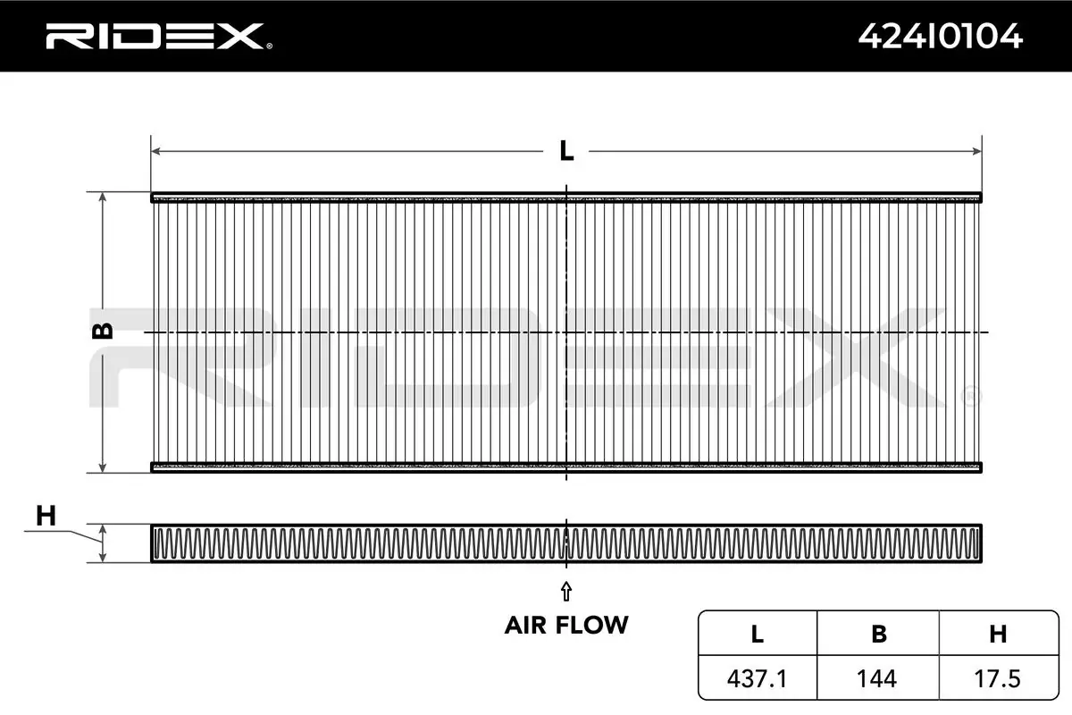 Filter, cabin air