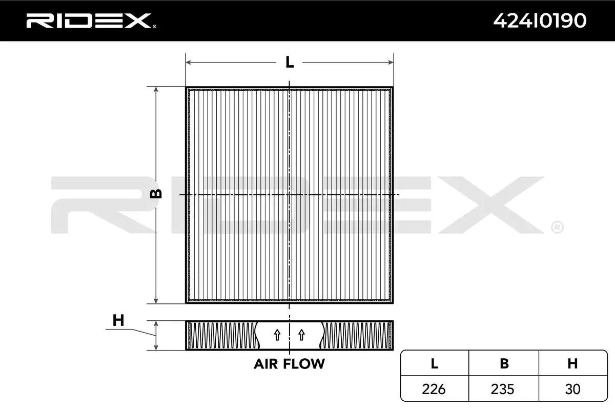 Filter, cabin air