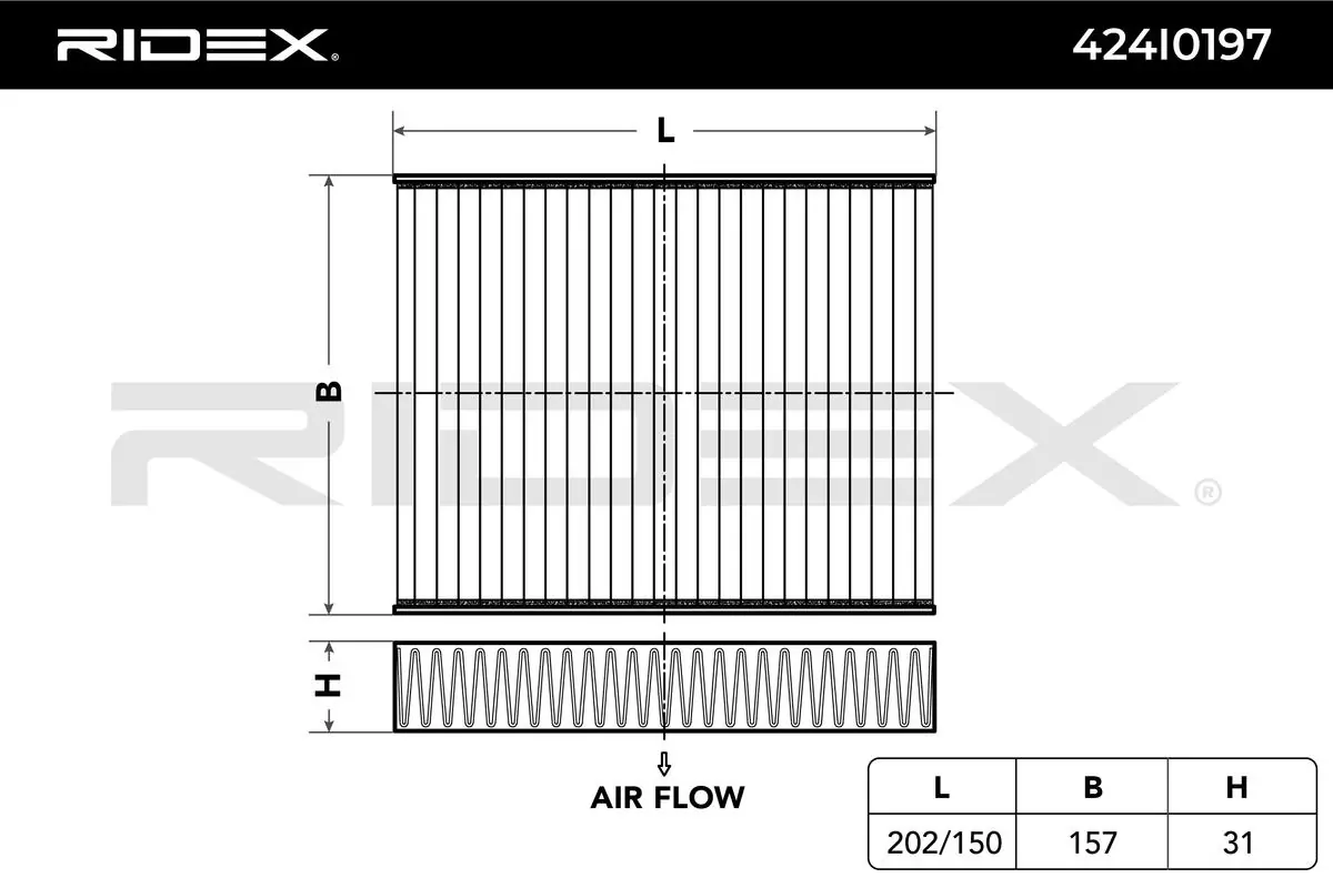 Filter, cabin air
