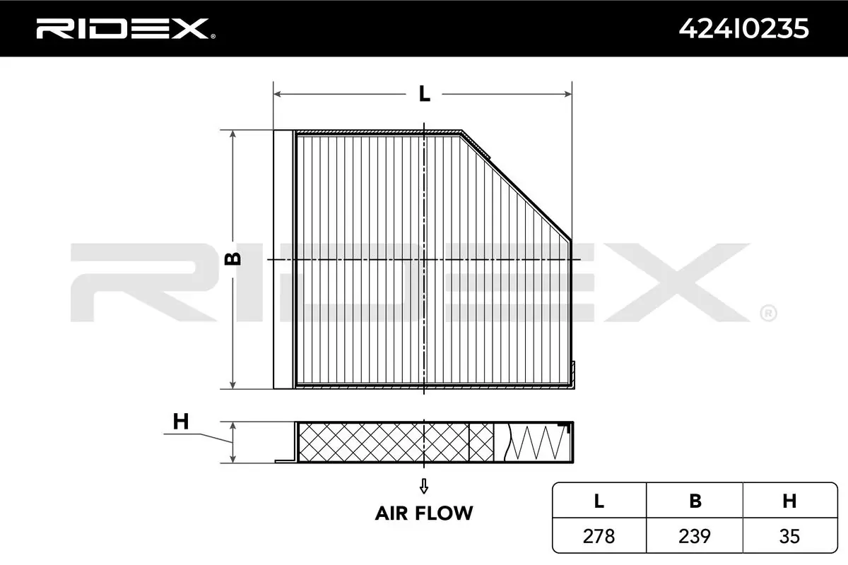 Filter, cabin air