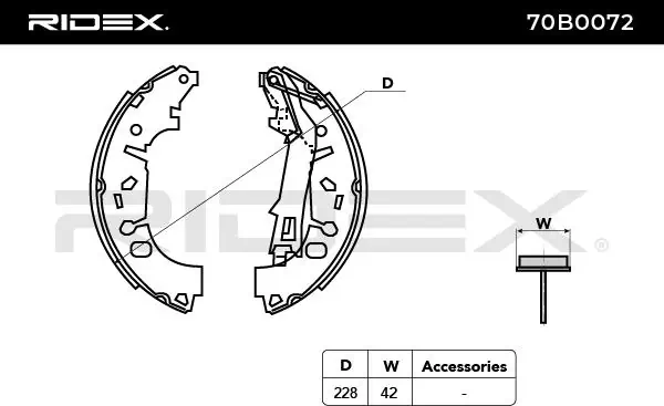 Brake Shoe Set