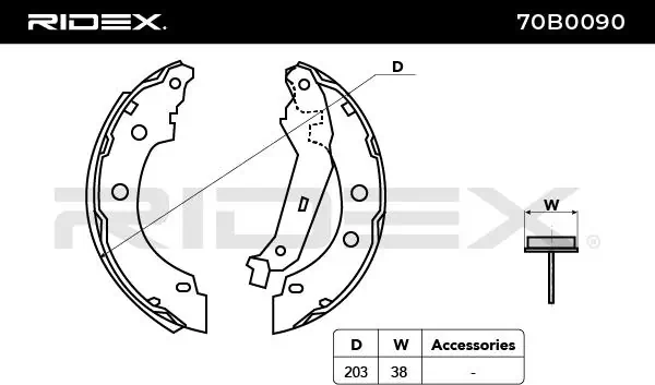 Brake Shoe Set