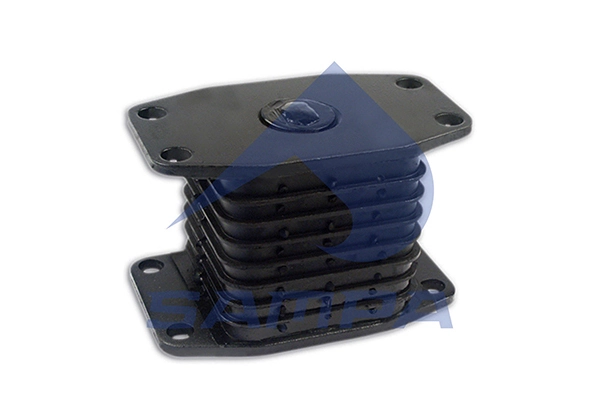 Mounting, leaf spring