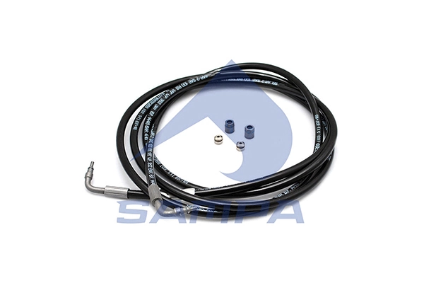 Hose Line, driver cab tilting device