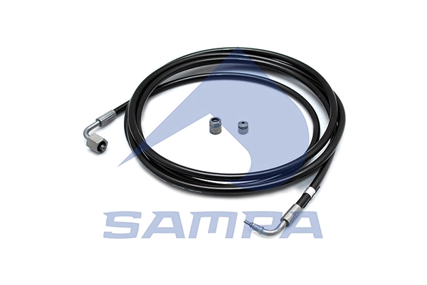 Hose Line, driver cab tilting device