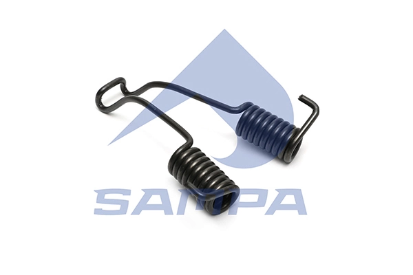 Spring, brake shoes
