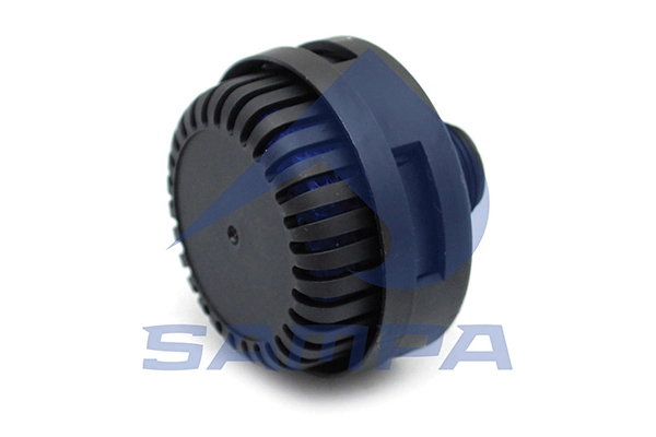 Silencer, compressed-air system