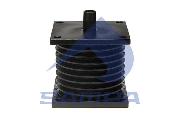 Mounting, leaf spring
